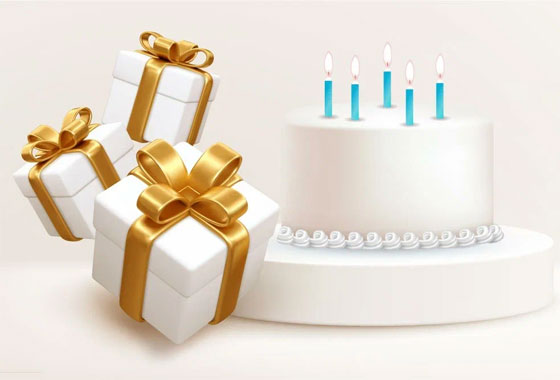 1000 бонусов в День Рождения